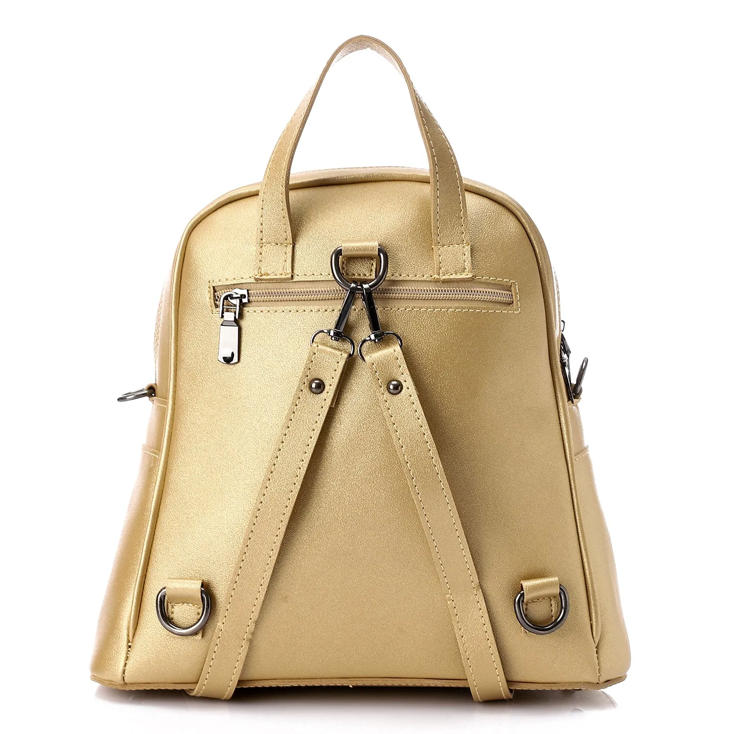 Textured Leather Backpack
