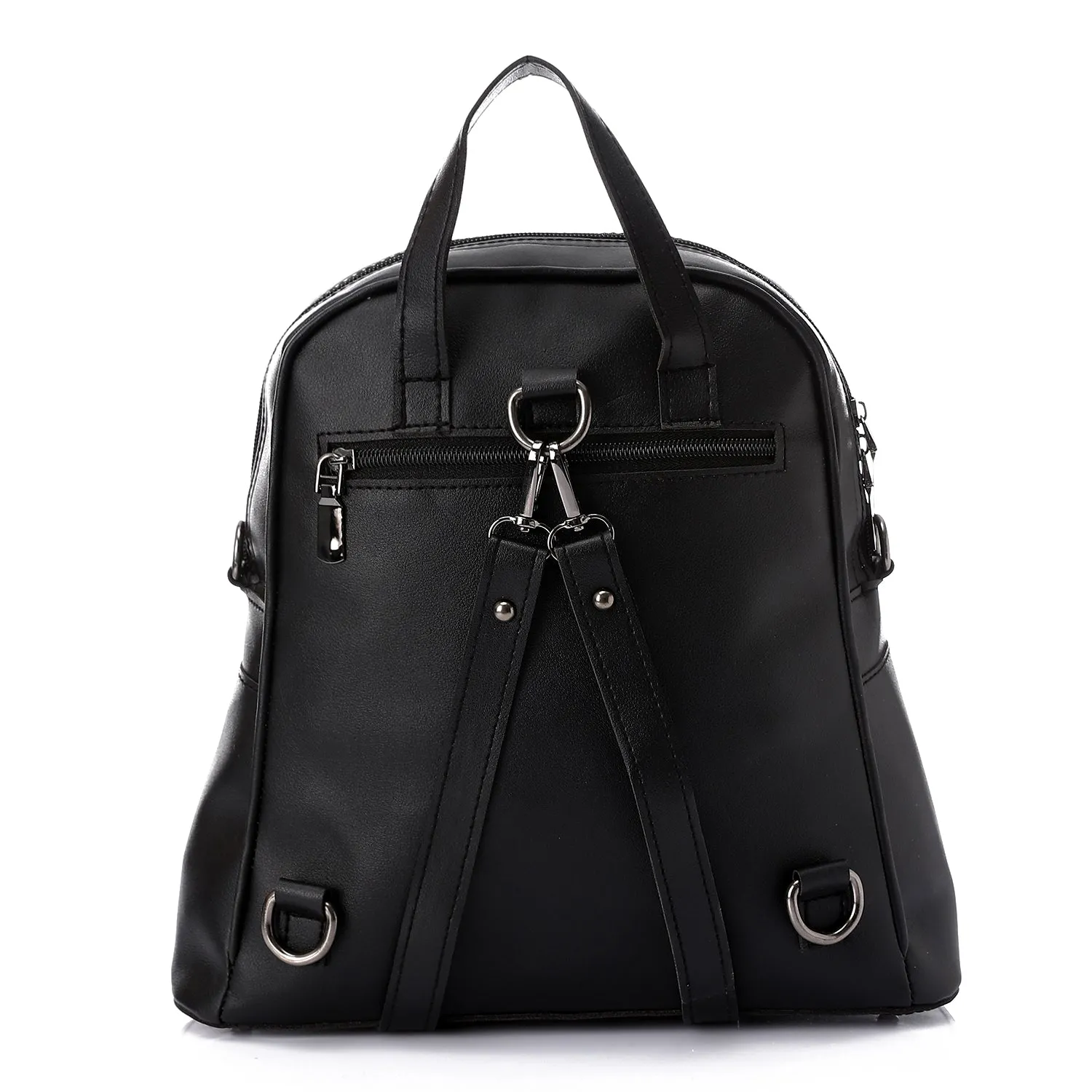 Textured Leather Backpack