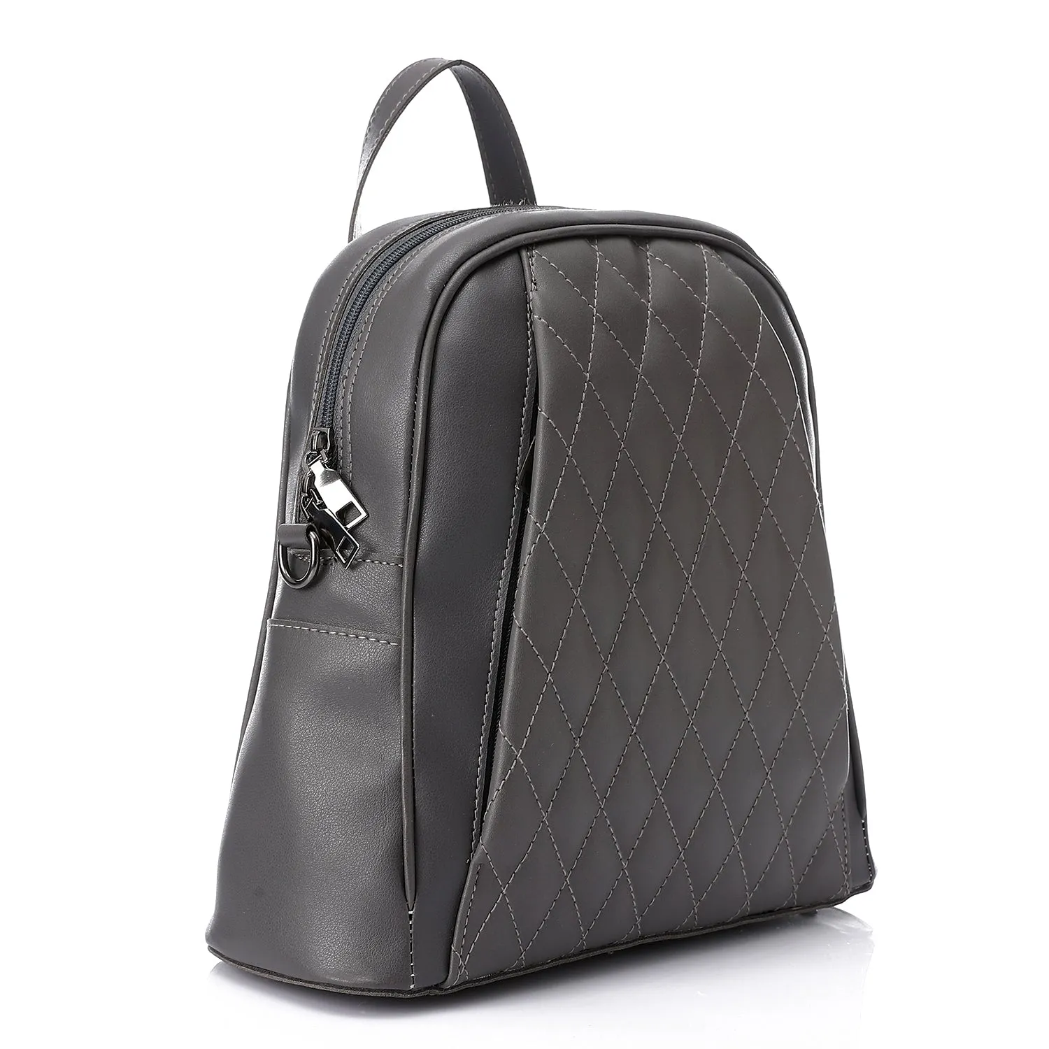 Textured Leather Backpack