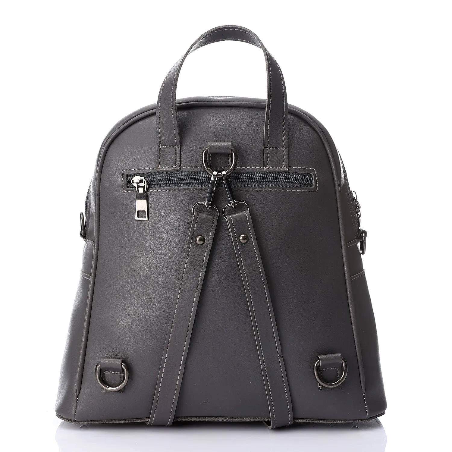 Textured Leather Backpack