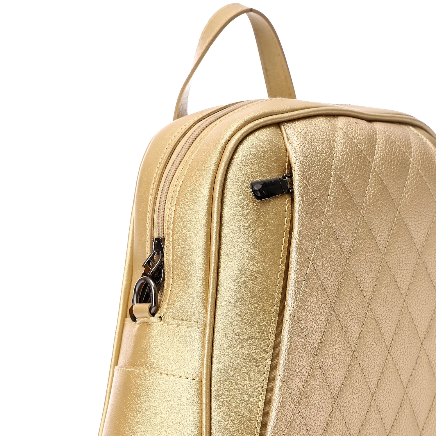 Textured Leather Backpack
