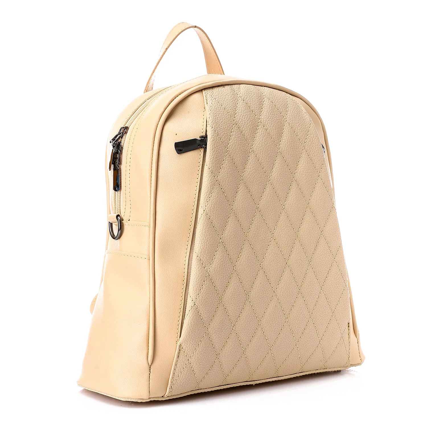Textured Leather Backpack