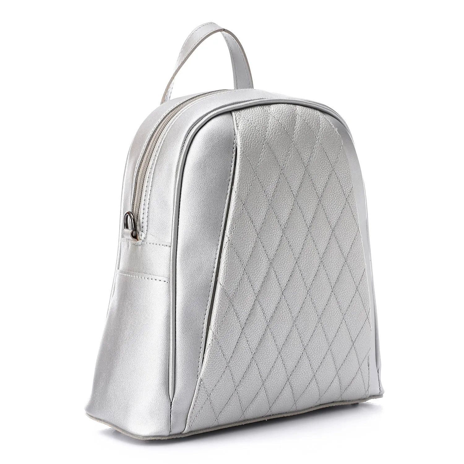 Textured Leather Backpack