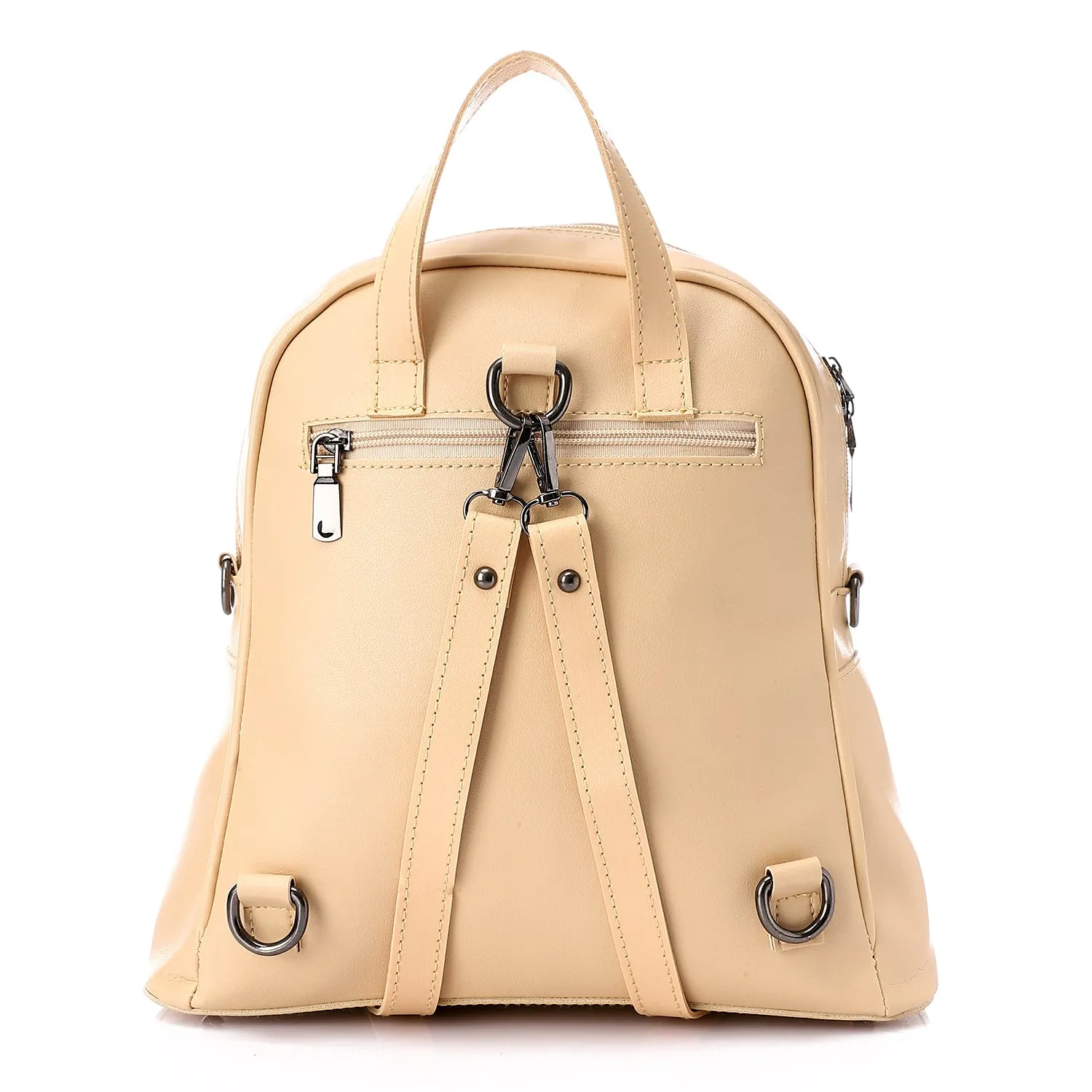 Textured Leather Backpack