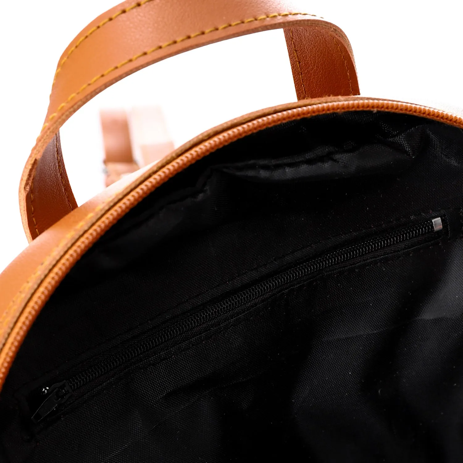 Textured Leather Backpack