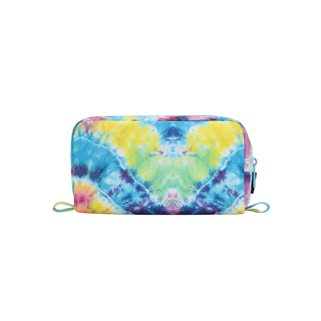 Tie Dye Purple & Turqoise Pencil Case