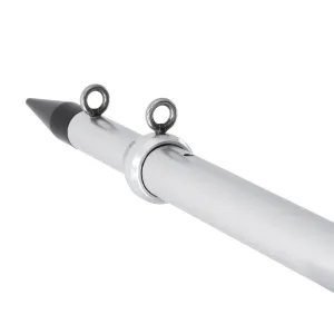 Tigress XD Telescoping Aluminum Center Outrigger Pole - 12in - Silver