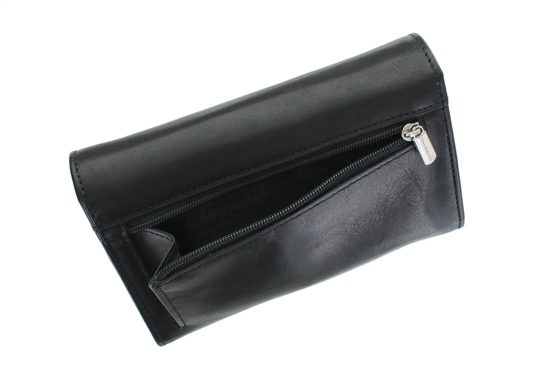 Tony Perotti Full Grain Leather Matinee Purse With RFID Protection 1007_1