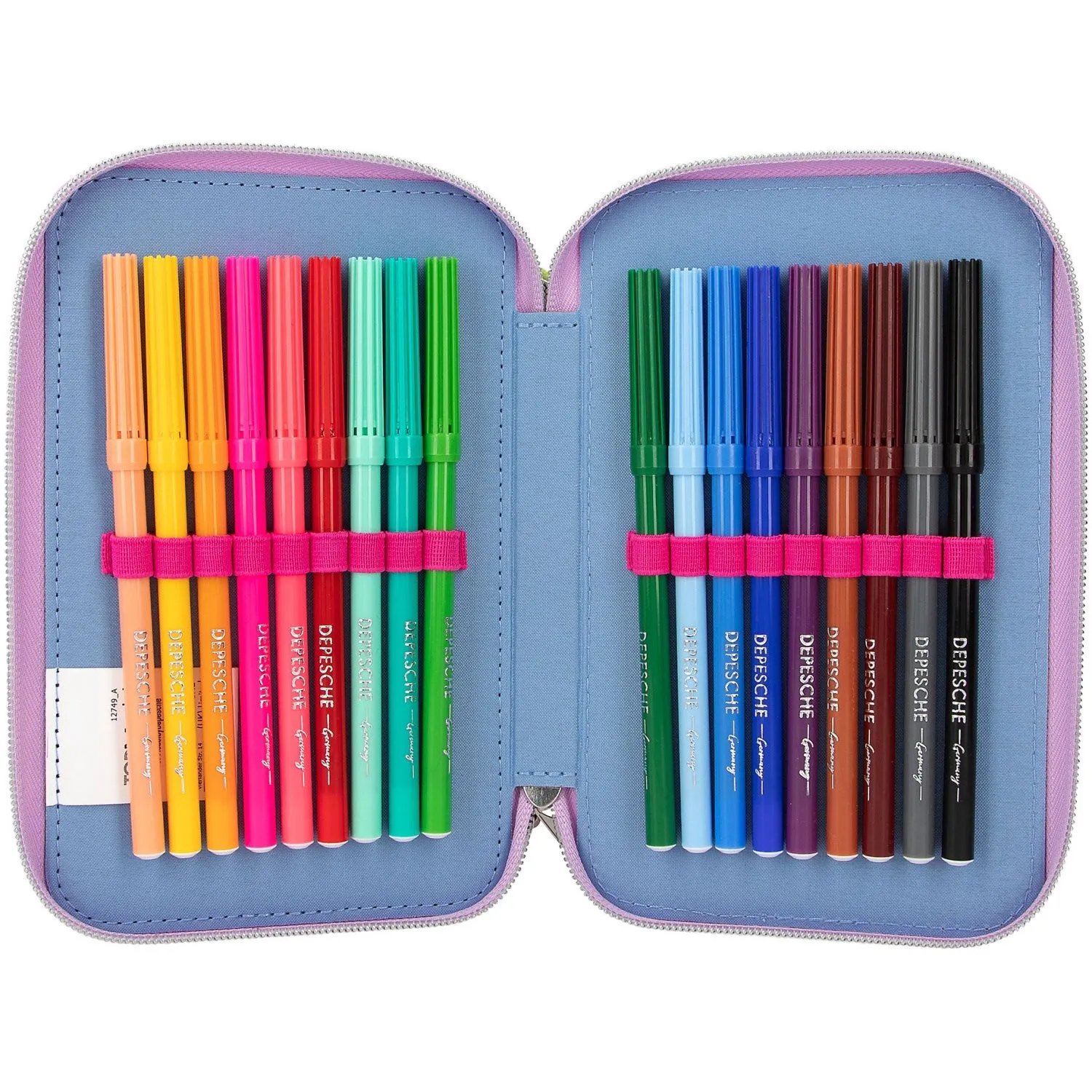 TOPModel Triple Pencil Case Flash