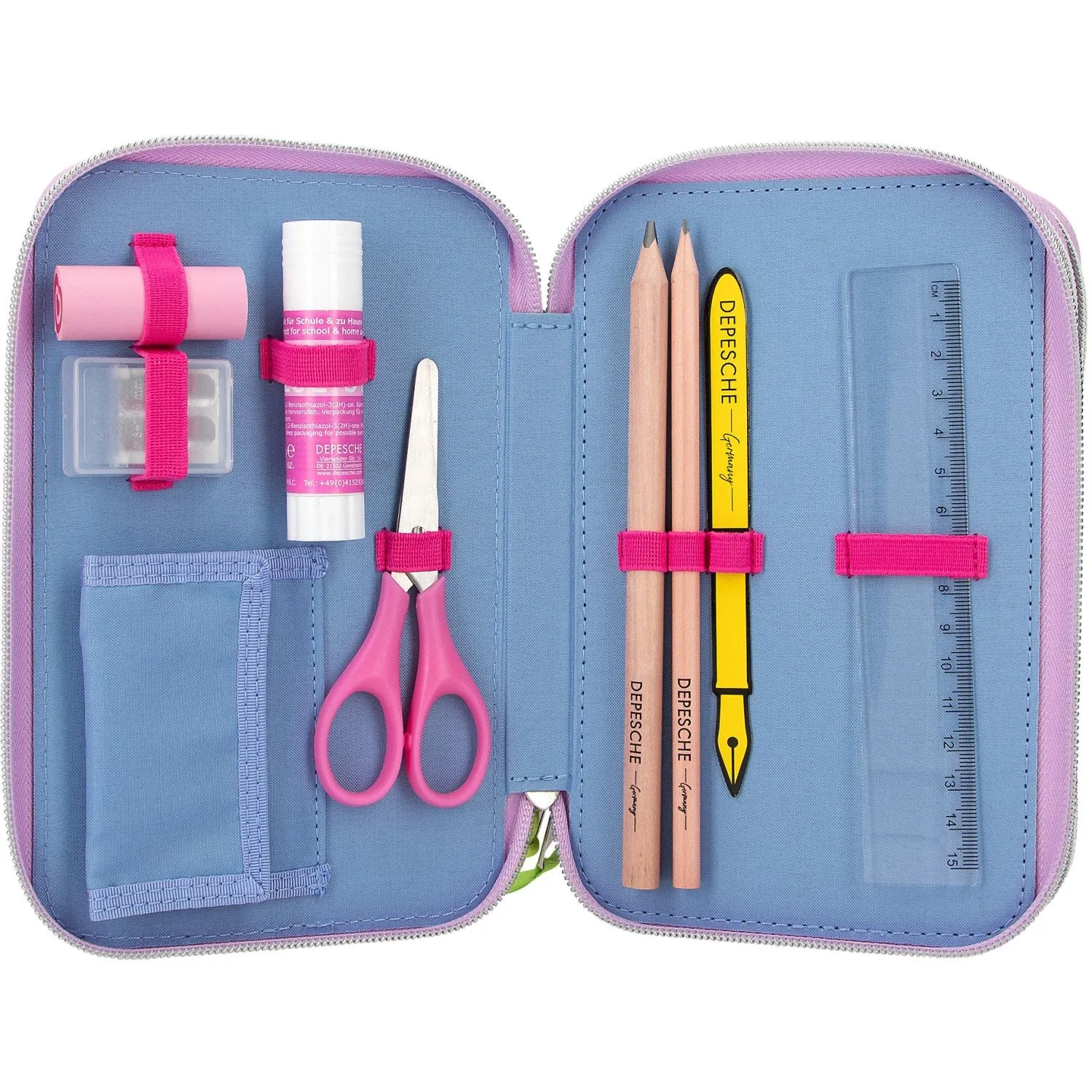 TOPModel Triple Pencil Case Flash