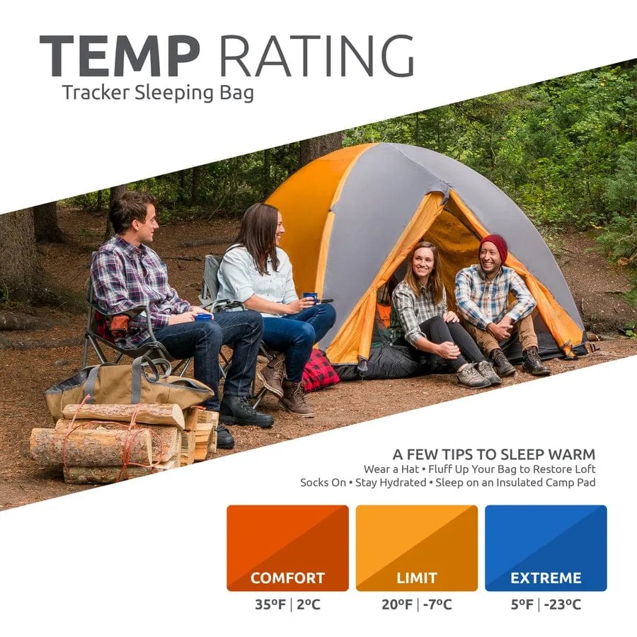 Tracker 5ºF Mummy Sleeping Bag