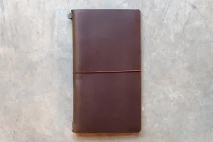 Traveler's Notebook Starter Set, Regular Size, Brown