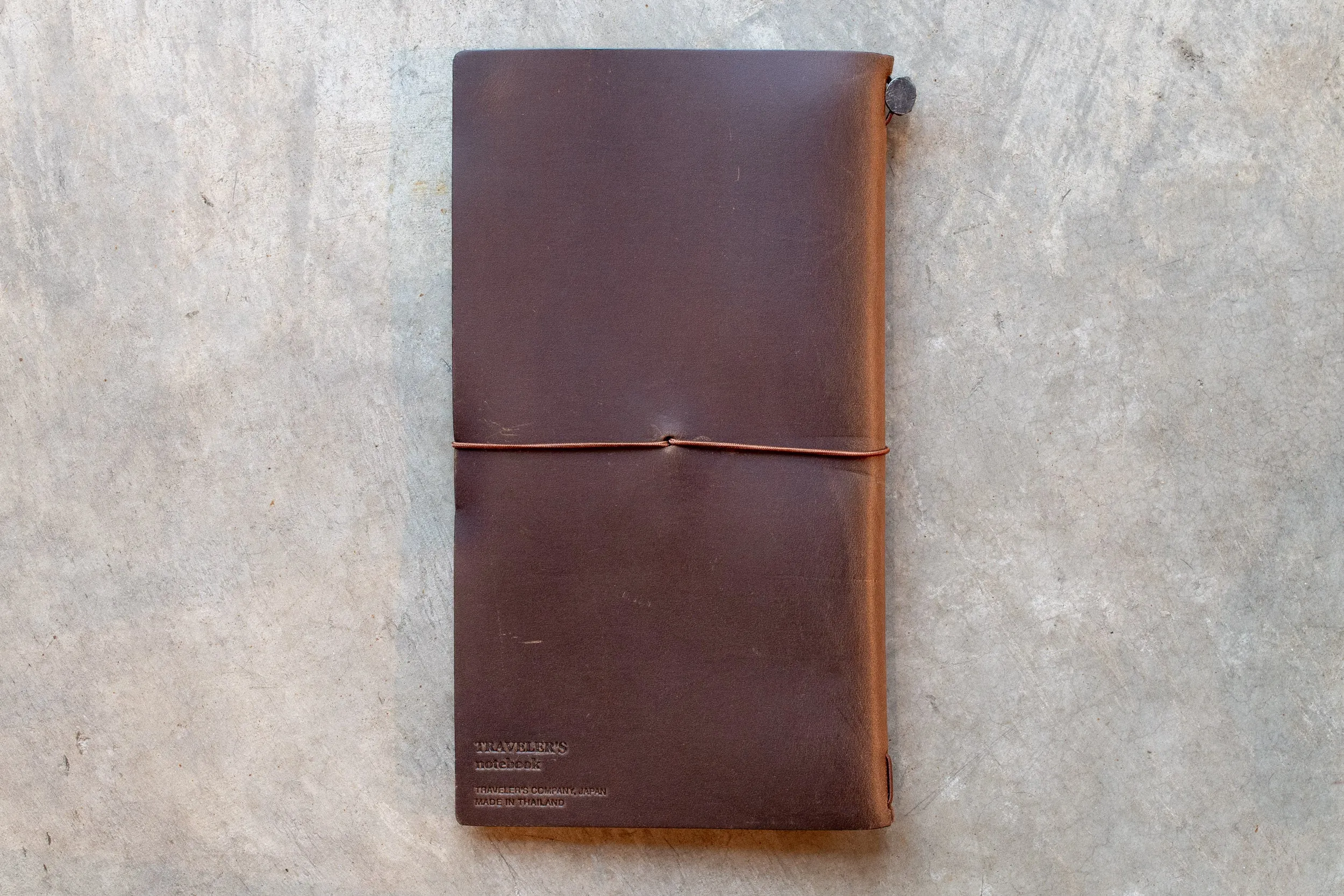 Traveler's Notebook Starter Set, Regular Size, Brown