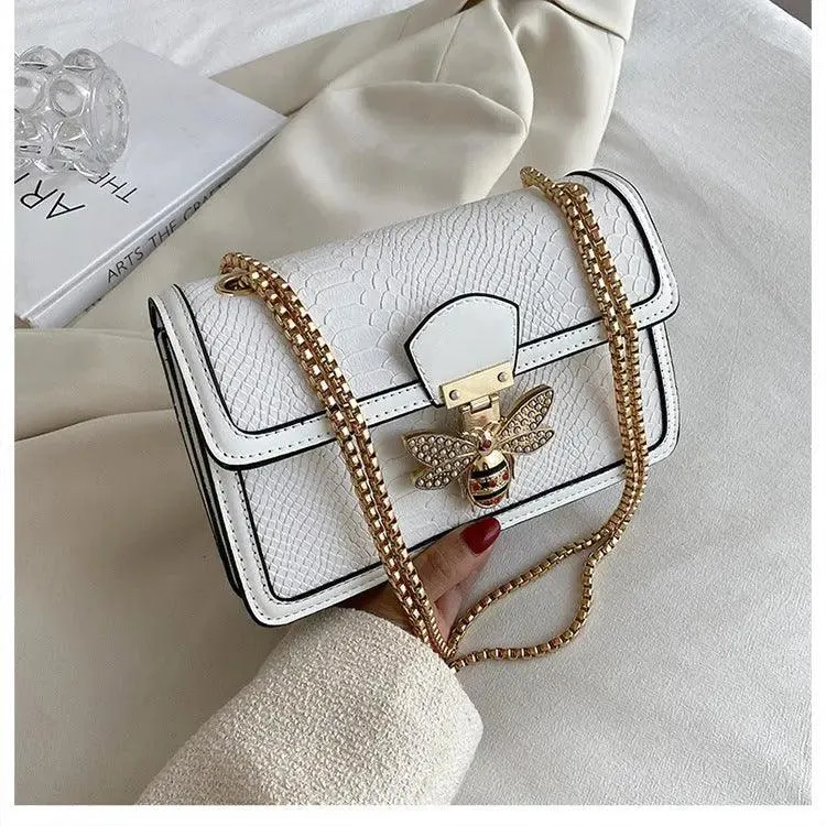 Trendy Retro Chain Messenger Bag