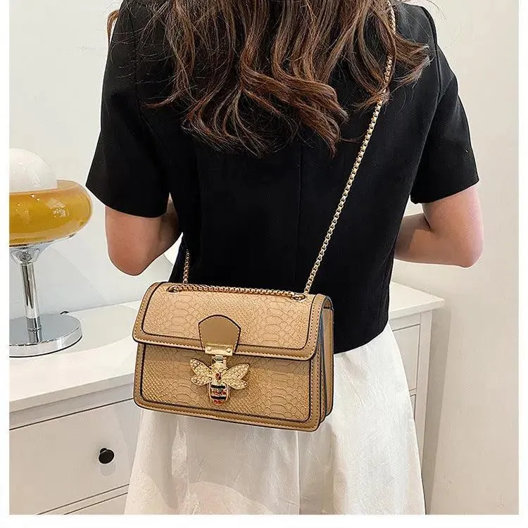 Trendy Retro Chain Messenger Bag