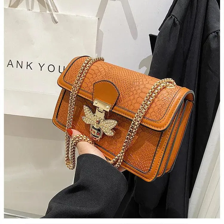 Trendy Retro Chain Messenger Bag