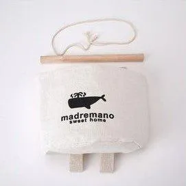 Unprinted style storage bag Simple multifunctional decoration Cotton and linen wall hanging storage bag NP-H7TAF-12