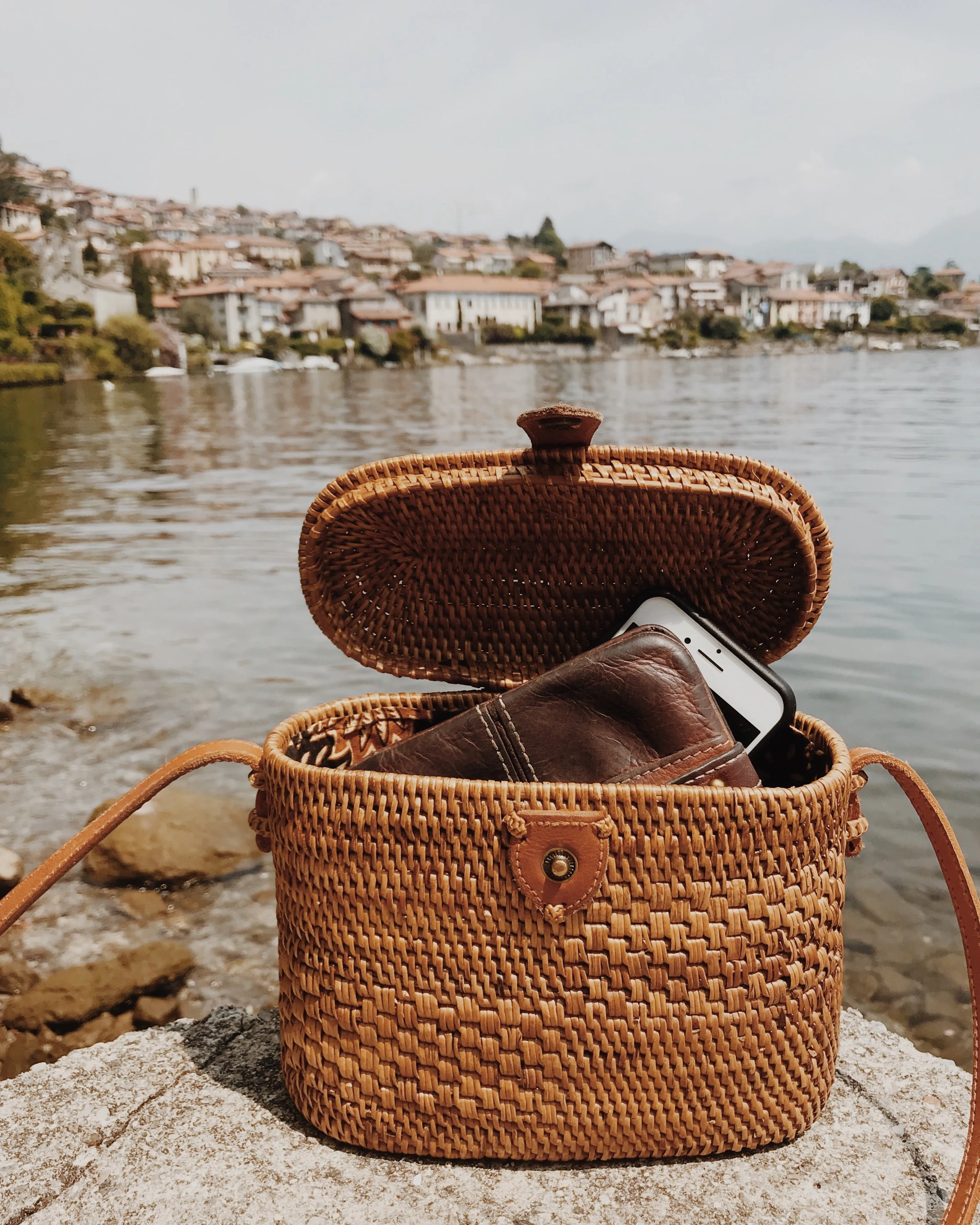 Vegan Batu Rattan Bag