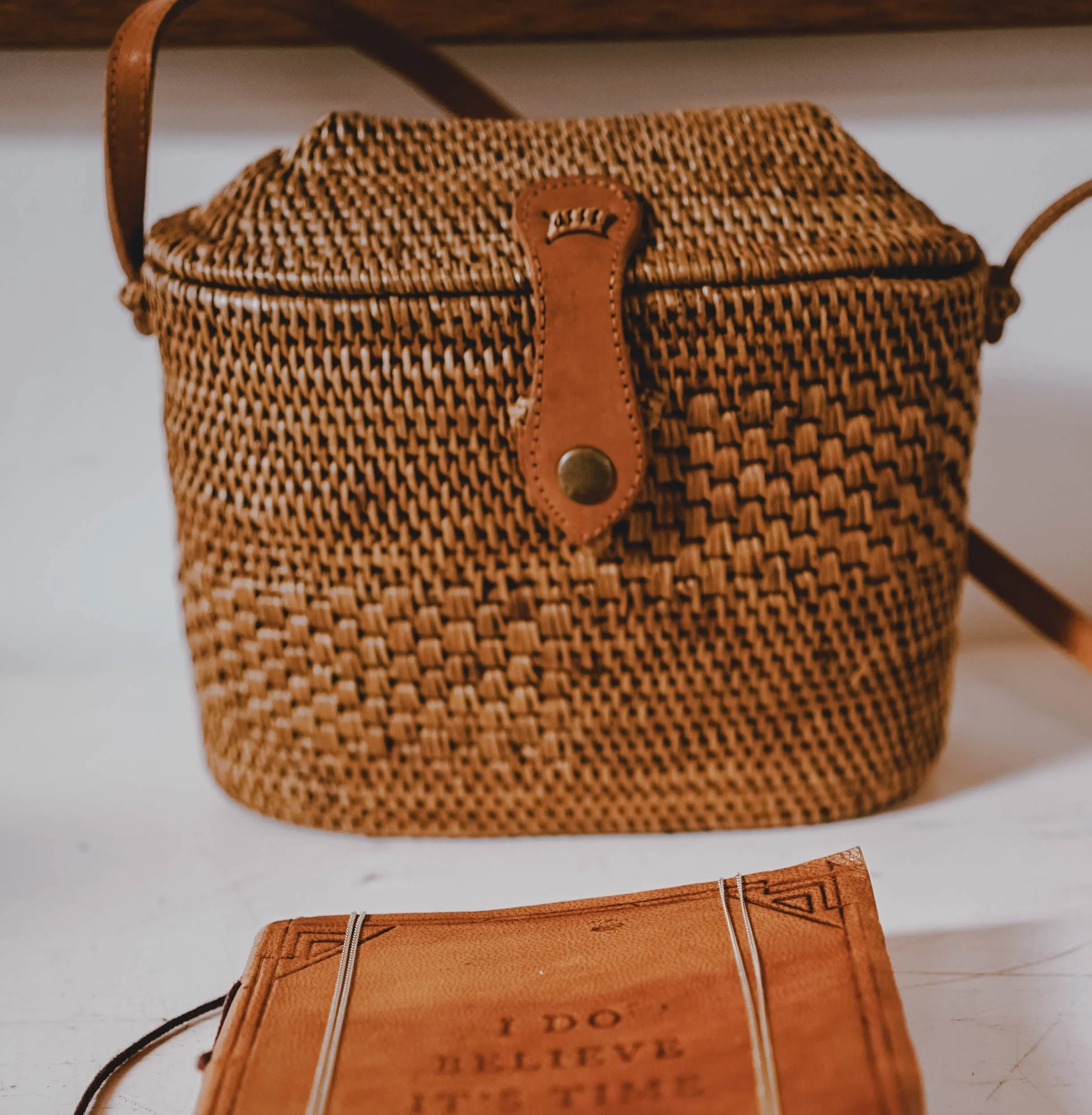 Vegan Batu Rattan Bag