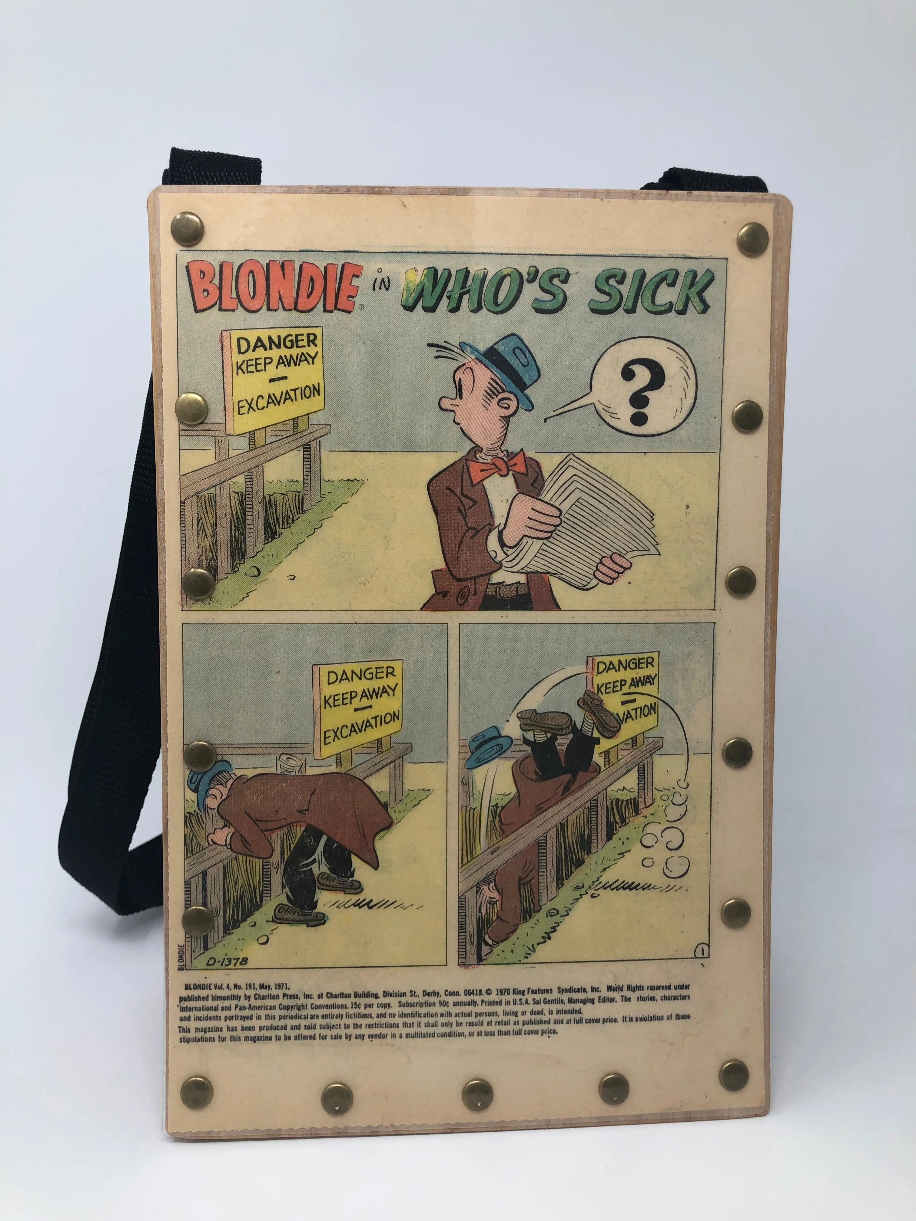 Vintage Comic Book Purse - Blondie May 1971