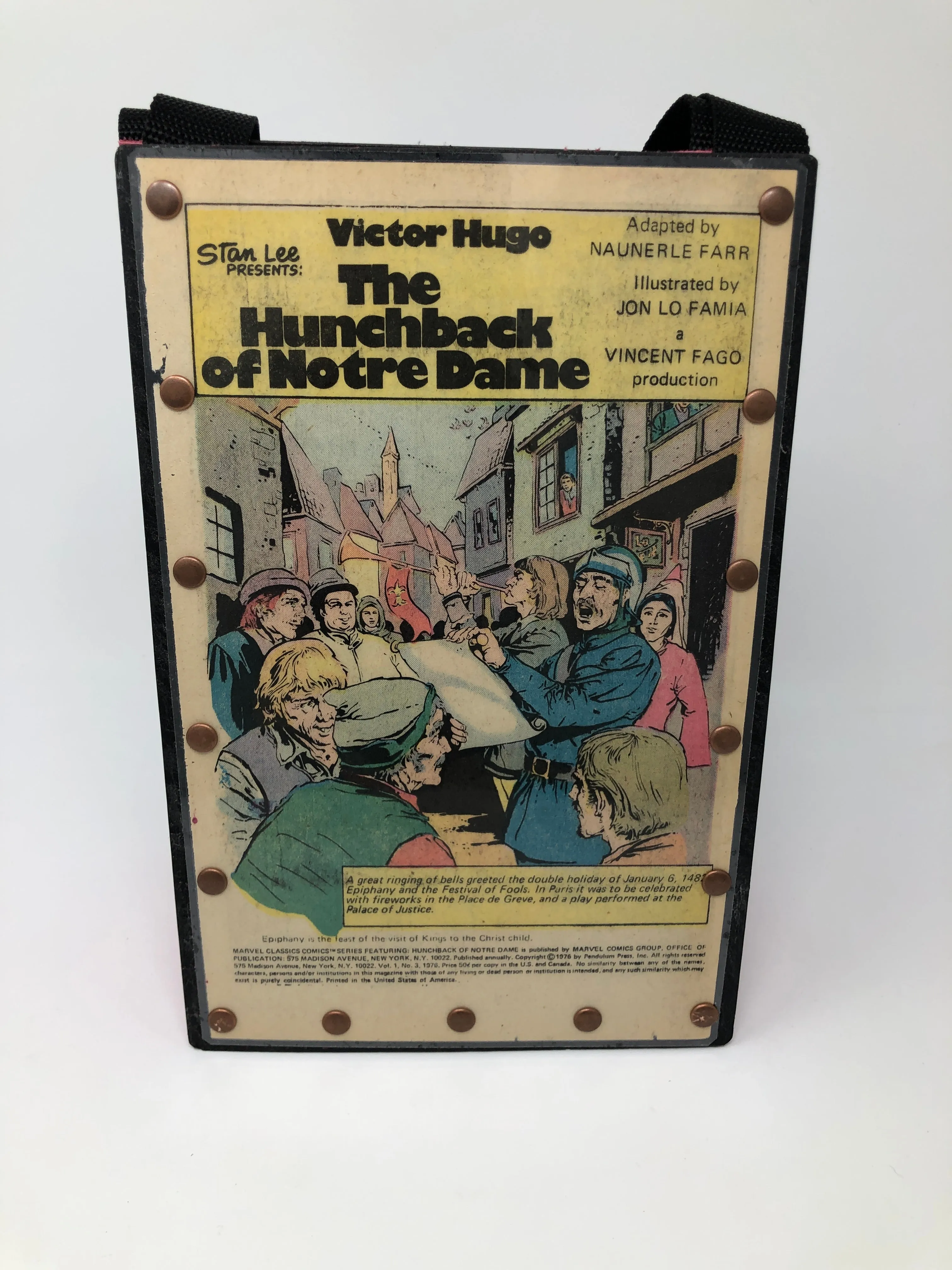 Vintage Comic Book Purse - The Hunchback of Notre Dame 1976