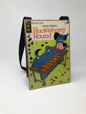 Vintage Gold Key Cartoon Comic Book Purse - Huckleberry Hound October 1969