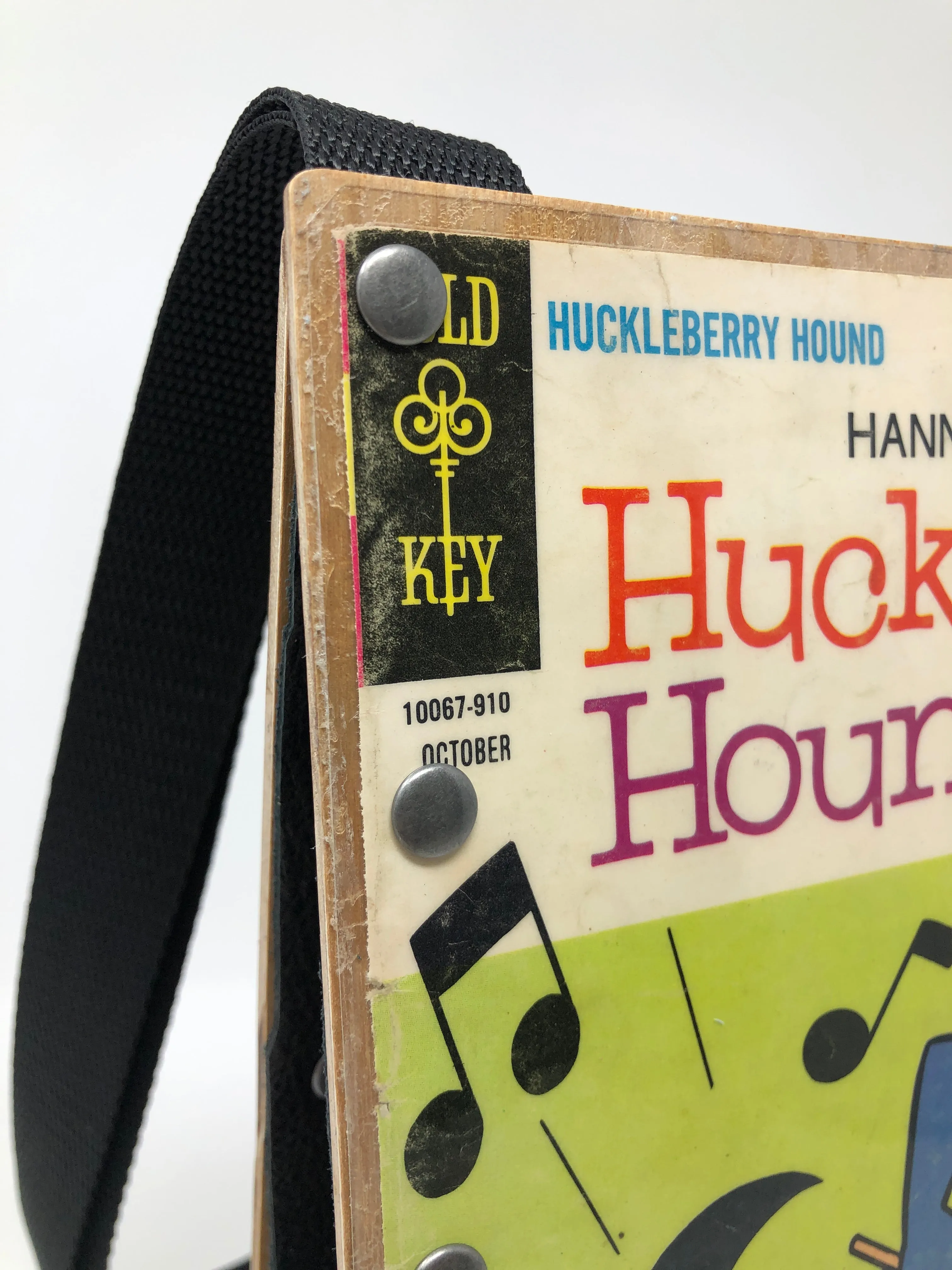 Vintage Gold Key Cartoon Comic Book Purse - Huckleberry Hound October 1969