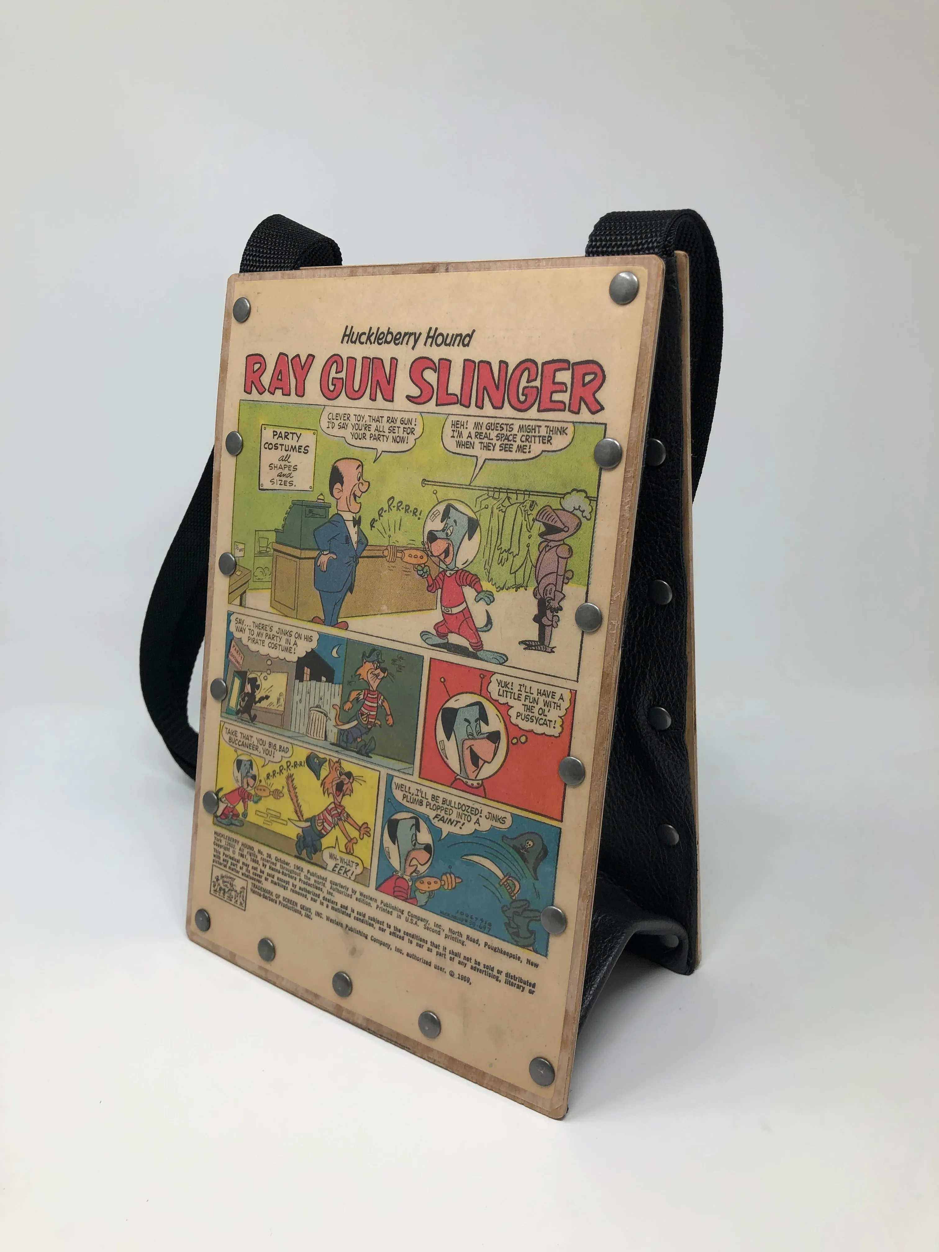 Vintage Gold Key Cartoon Comic Book Purse - Huckleberry Hound October 1969