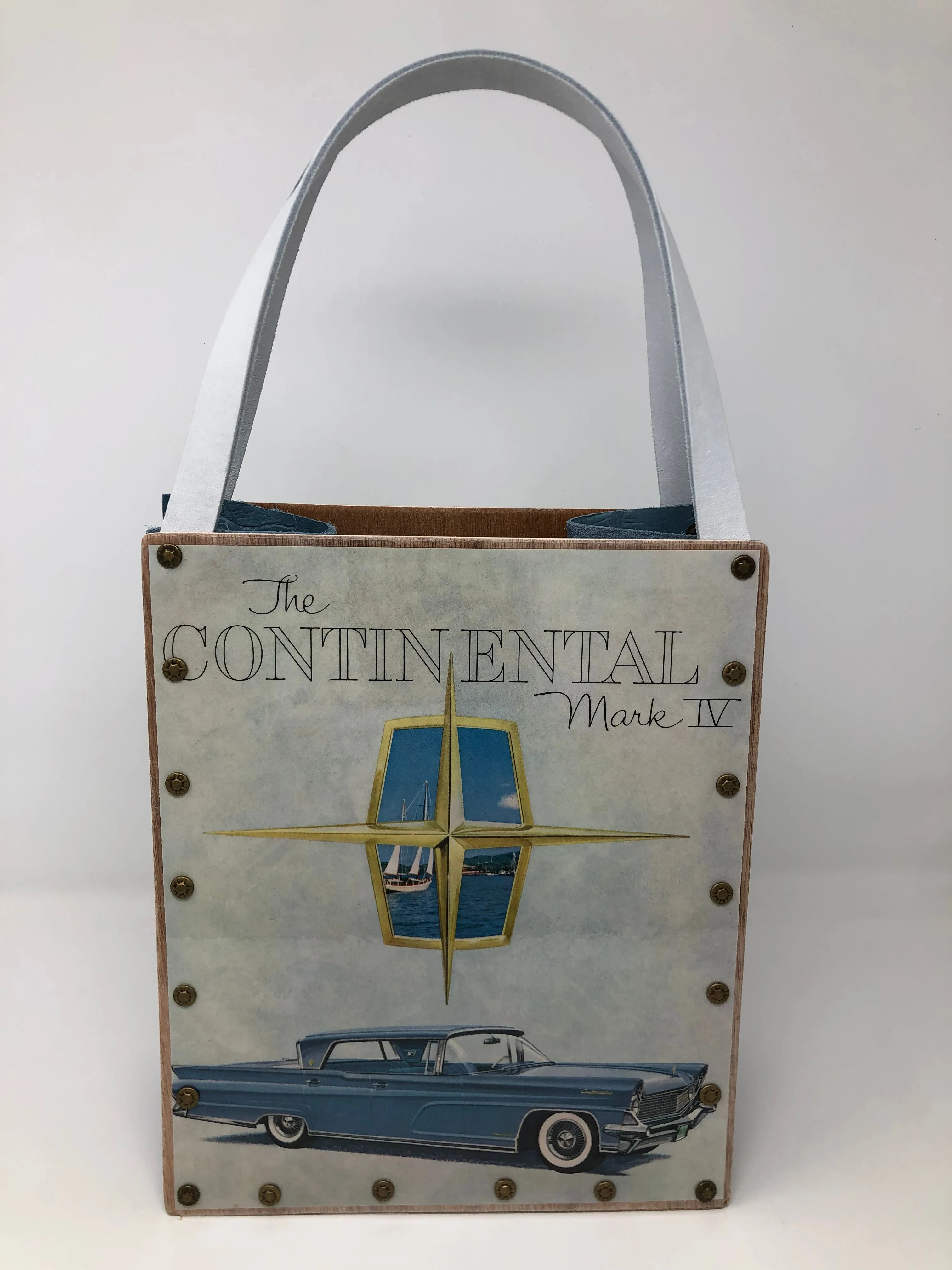 Vintage Graphics Purse - Vogue Continental Mark IV Ad Vogue 1959