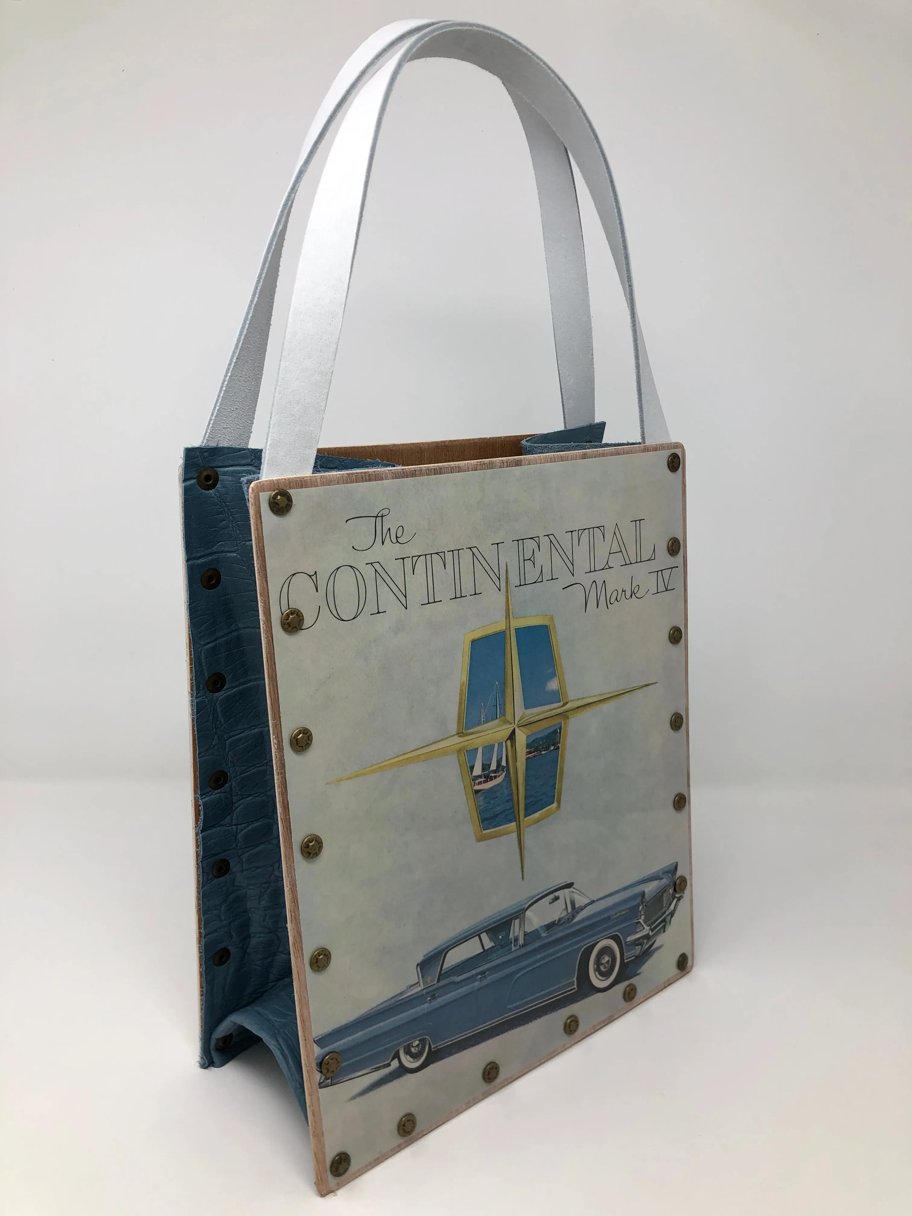 Vintage Graphics Purse - Vogue Continental Mark IV Ad Vogue 1959