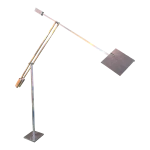 Vintage Italian ''Giraffa''Floor Lamp by Angelo Brotto for Esperia 1970