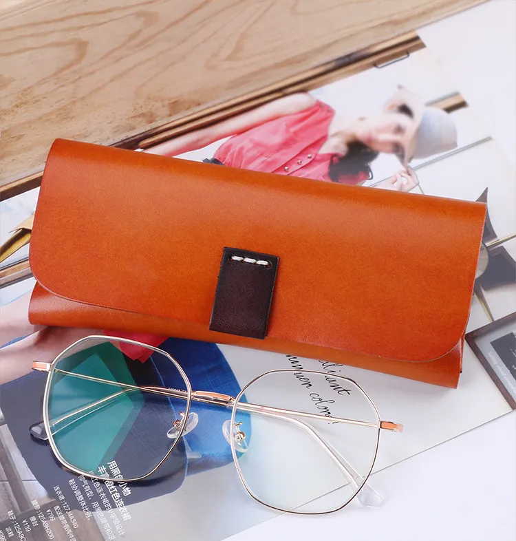 Vintage Leather Personality Glass Cases J064