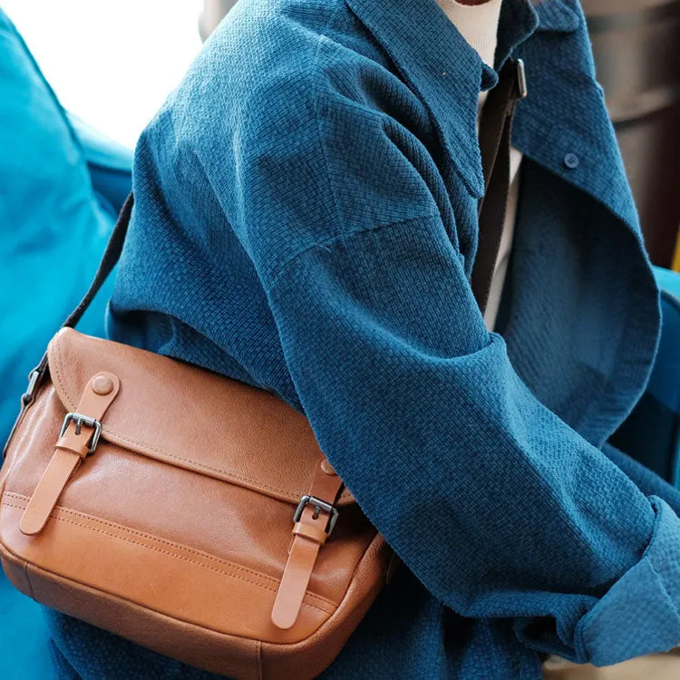 Vintage Women's Leather Satchel Bag Crossbody Purse for Women