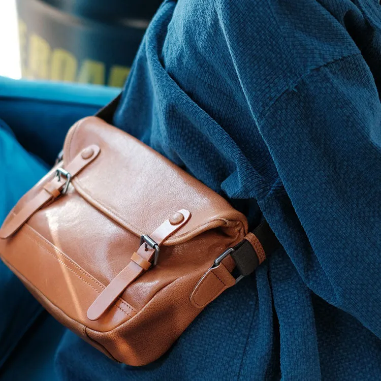 Vintage Women's Leather Satchel Bag Crossbody Purse for Women