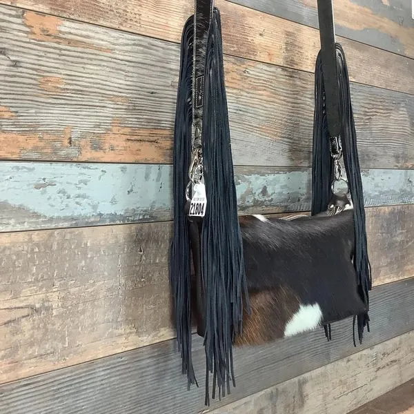 Western Mini Leather Fringe Strap 48" #21804