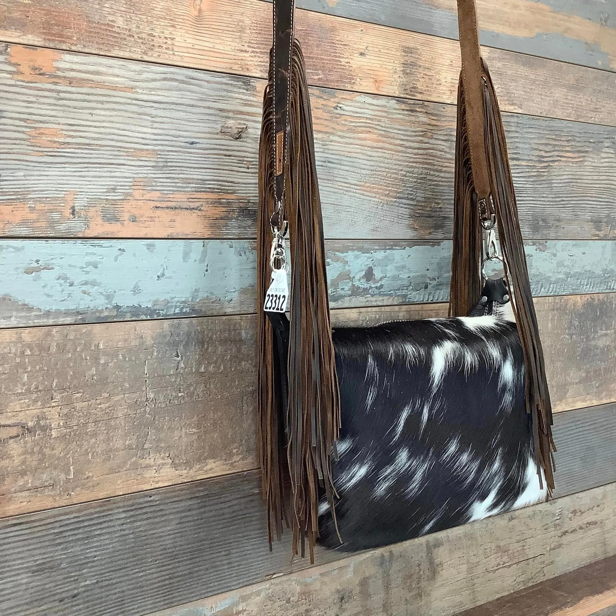 Western Mini Leather Fringe Strap 48" #23312