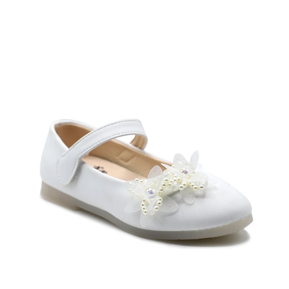 White Casual Pumps G60032