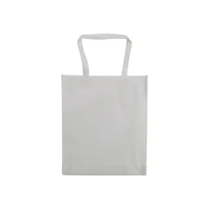 White Eco Bag Medium With Side Gussets