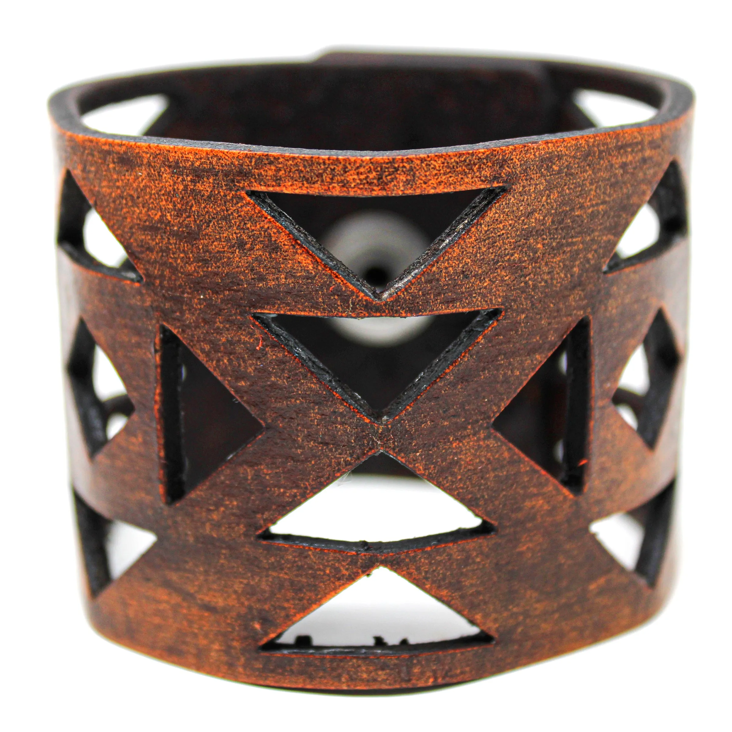 Women's Leather Cuff - Bold Tribe Cuff