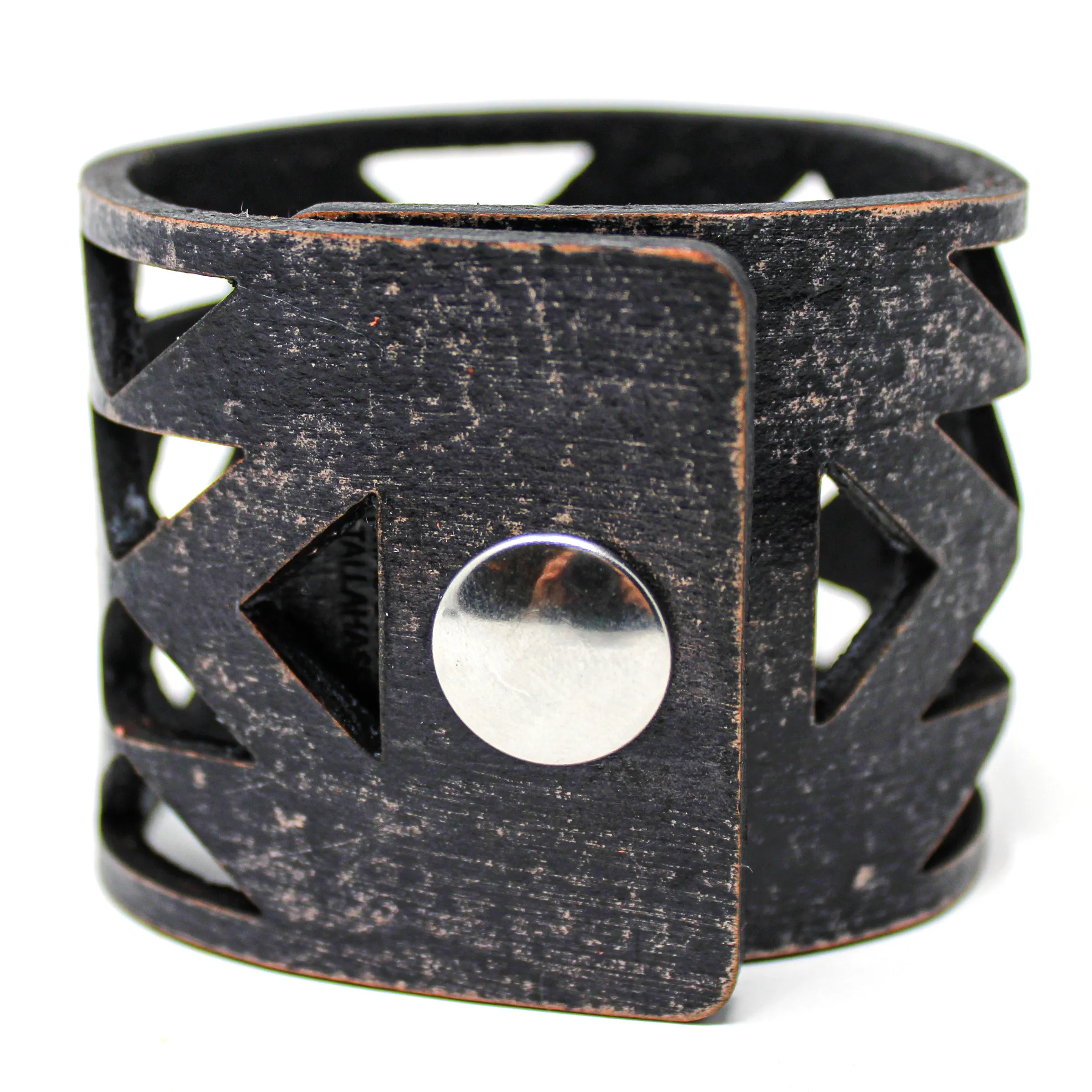 Women's Leather Cuff - Bold Tribe Cuff