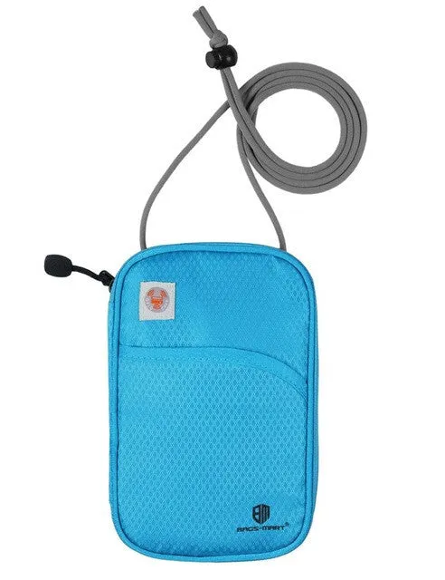 WORTHFIND Mutifunction Travel Bag For Passport Organiser Wallet Passport ID Card Bank Card Organizer Bag Clutch Wallets Zipper