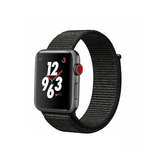 Woven Nylon Strap For Apple Watch-Camel (42/44/45mm)