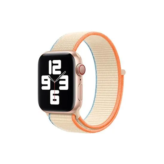Woven Nylon Straps For Apple Watch-42/44mm/49mm New 2020 Edition(Iverness Green)