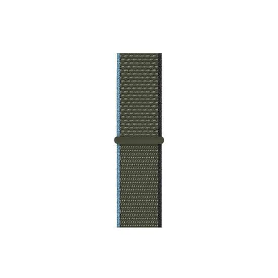 Woven Nylon Straps For Apple Watch-42/44mm/49mm New 2020 Edition(Iverness Green)