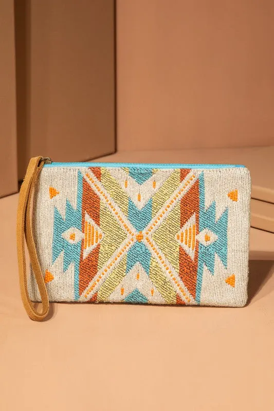 WOVEN TRIBAL PATTERN WRISTLET