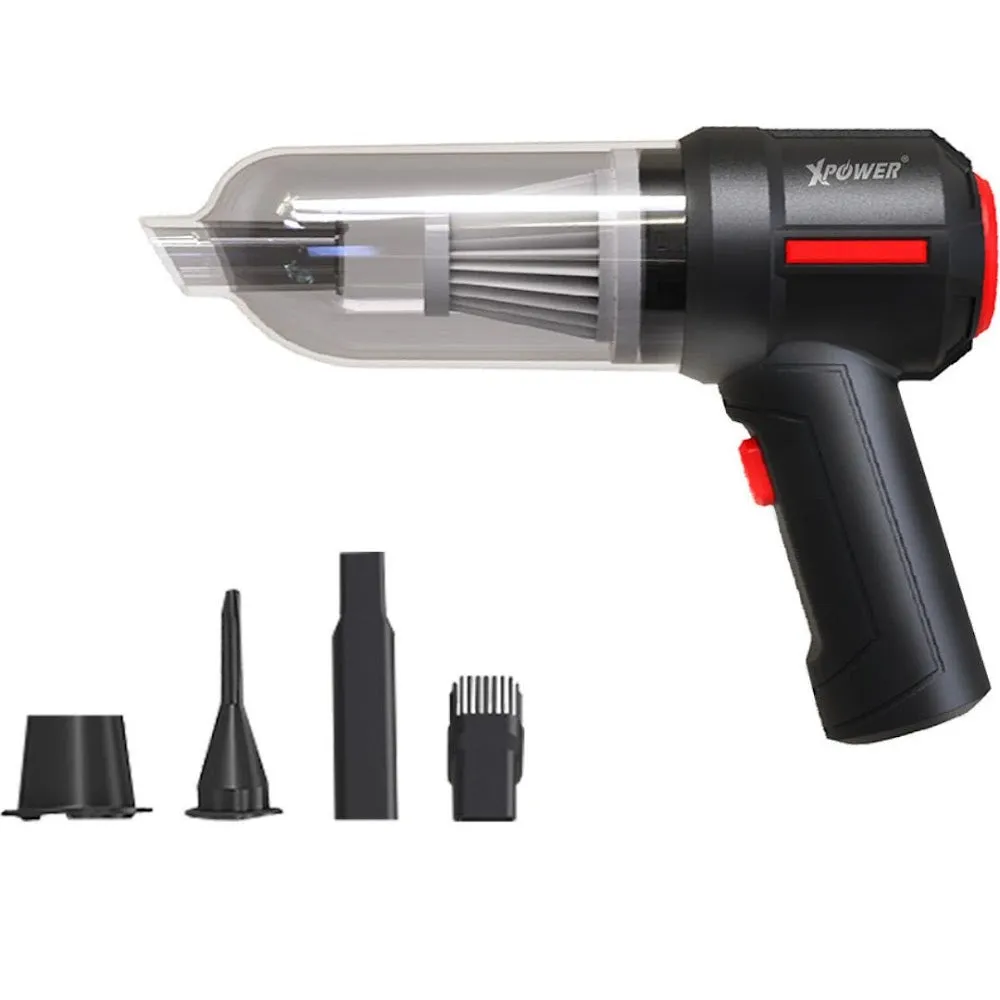 XPower VC8 3 In 1 Mini Wireless Vacuum Cleaner   Pump