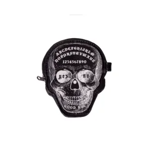 Yes No Skull Coin Purse
