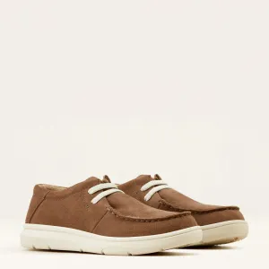 Yth Brn Suede Bomber HiLo